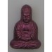 Klik-aan hanger Boeddha, Buddha paars met buddha kraal
